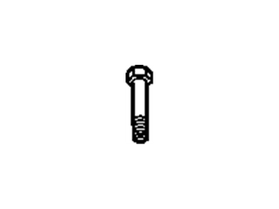 GM 15688613 Bolt, Exhaust Tail Pipe 15688613 GM Bolt, Exhaust Tail Pipe Illustration 1 of 1