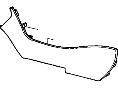 Oldsmobile 12538835 Console