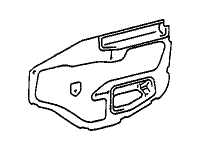Chevy 94858711 Water Deflector