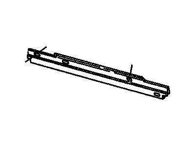 Cadillac 10111989 Front Sill Plate