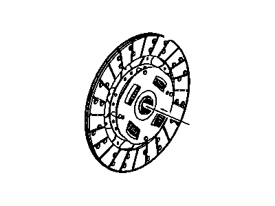 Chevy Suburban 2500 Clutch Disc - 15061132