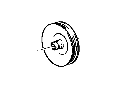 Chevy 12605677 PULLEY,P/S PUMP(PHYSICAL IDENTIFICATION CODE 4004 & 5677)