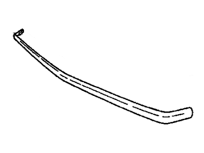 Cadillac 1633255 Lower Molding