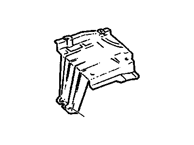 2000 Cadillac Catera Exhaust Heat Shield - 90467234