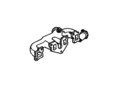 Cadillac 60 Special Exhaust Manifold - 3524158