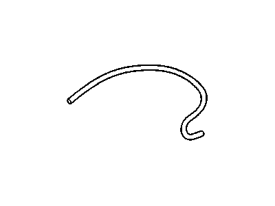 Pontiac 24501125 HOSE,EVAP EMISSION CANISTER PURGE(VACUUM MANIFOLD TO PIPE)(U SHAPED-FORMED)(U-SHAPED)