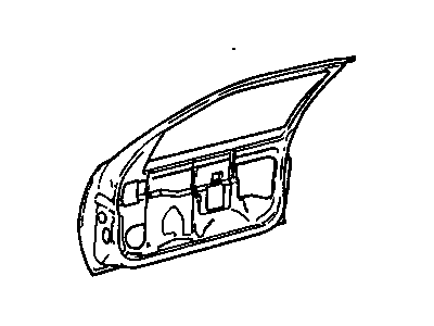 Chevy 12521824 Door Shell