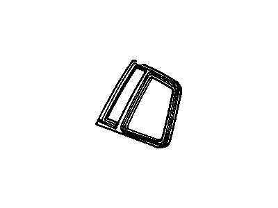 Oldsmobile 20659142 Quarter Glass Bezel
