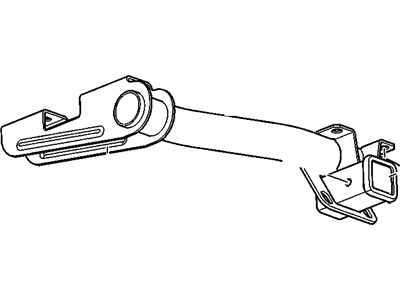 GMC 15837632 PLATFORM,TRAILER HITCH(INCLUDES 2)