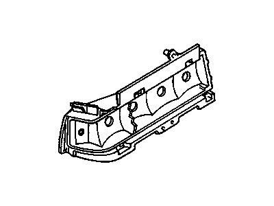 Pontiac 16505476 Lens & Housing