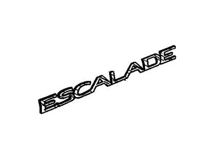 Cadillac Escalade Emblem - 15031387