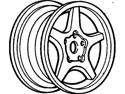 1995 Chevy Corvette Spare Wheel - 10214047