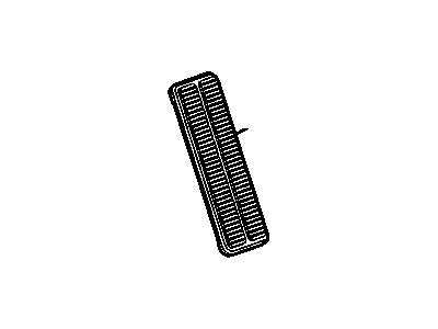 GM 3920296 Pedal, Accelerator Pedal 3920296 GM Pedal, Accelerator Pedal Illustration 1 of 1