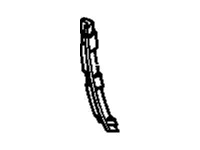 GM 20250888 Pillar Molding Support, Passenger Side 20250888 GM Pillar Molding Support, Passenger Side Illustration 1 of 1