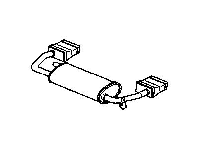 Oldsmobile 1647734 Muffler