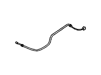 Oldsmobile 11561876 CLIP,HOOD PRIMARY LATCH RELEASE CABLE(AT ENGINE COMPARTMENT SIDE BRACE)