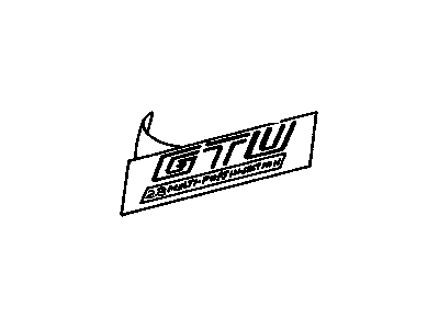 Chevy 12394016 Decal