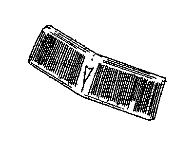 Pontiac T1000 Grille - 10020544