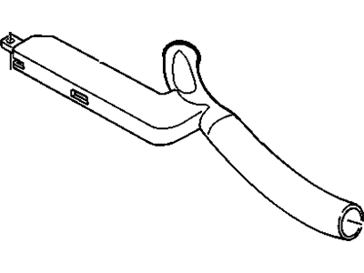 GMC Typhoon Air Intake Coupling - 25099783