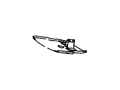 Chevy 30014196 Knee Bolster