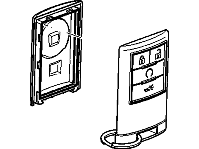 Cadillac 22756464 Transmitter