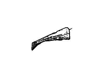 25892571 GM Brace, Fender Wheelhouse Illustration 1 of 1