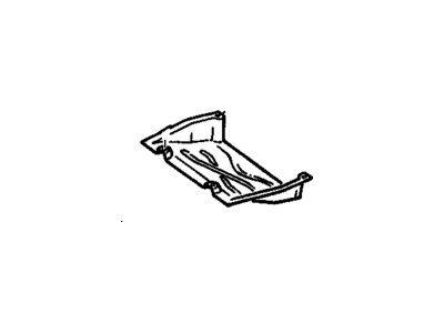 Cadillac 90573747 SHIELD,ENGINE FRONT SPLASH(7.006)