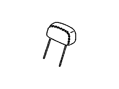 Oldsmobile 16818562 Headrest