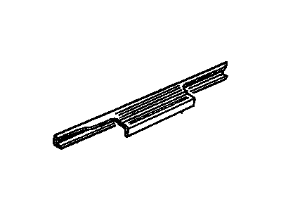 Buick 10112104 Rear Sill Plate
