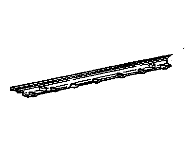 20525496 GM Door Trim Panel Retainer, Front Illustration 1 of 1