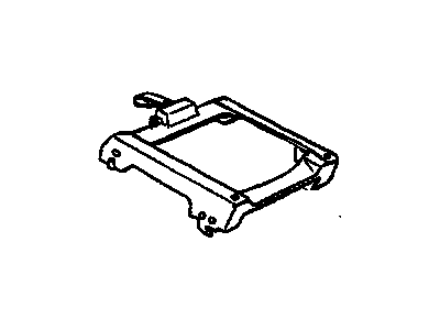 GM 12457302 Riser, Rear Seat Adjuster/Recliner 12457302 GM Riser, Rear Seat Adjuster/Recliner Illustration 1 of 1