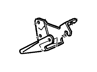 Chevy 14015392 Power Steering Pump Mount Bracket
