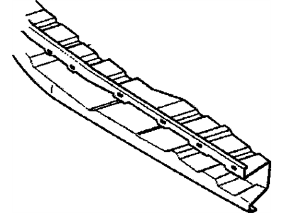 Oldsmobile 22506302 Face Bar Reinforcement