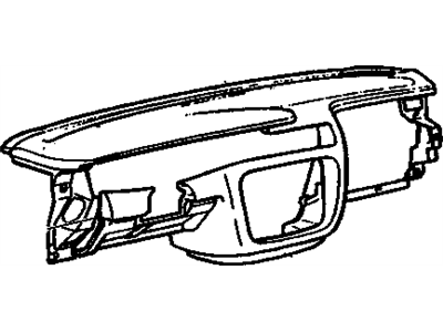 Cadillac 24418667 Instrument Panel