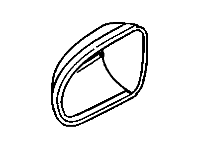 Cadillac Catera Mirror Cover - 90480806