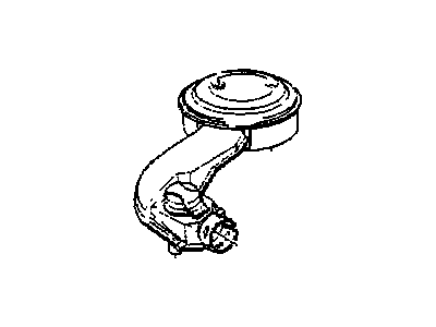 GM 8996588 Vacuum Motor 8996588 GM Vacuum Motor Illustration 1 of 1