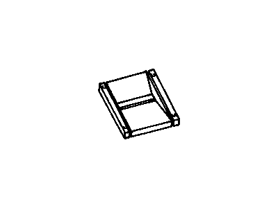 Chevy 10219863 Speaker Grille