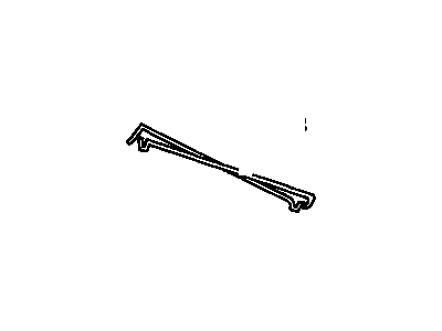 10137157 GM Torque Rod, Rear Driver Side Illustration 1 of 1