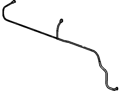 Chevy 15033469 HOSE,EVAP EMISSION REAR(1116.9 LENGTH)