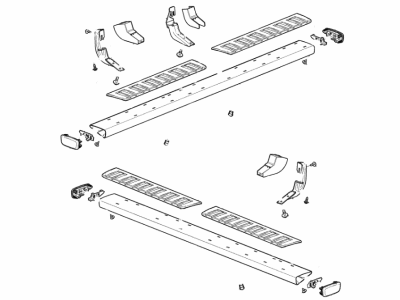 GM 84112237 Step Kit, Running Board