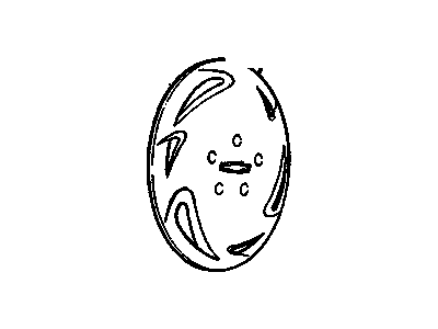 Chevy Corsica Wheel Cover - 22576683