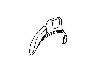GM 10231437 Inner Wheelhouse, Rear Driver Side GM 10231437 Inner Wheelhouse, Rear Driver Side