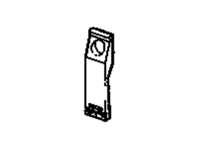 16611220 GM Retainer, Body Moldings, Rear Outer Illustration 1 of 1
