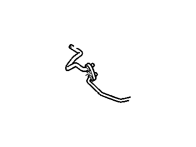 Chevy 15919078 PIPE,TRANS FLUID COOLER(INCLUDES 27)(WILL ALSO REQUIRE USE OF 15906001 ON CARS BUILT PRIOR TO 9/30/06. 1-PIECE PIPE CHANGED TO 2-PIECE DESIGN.)