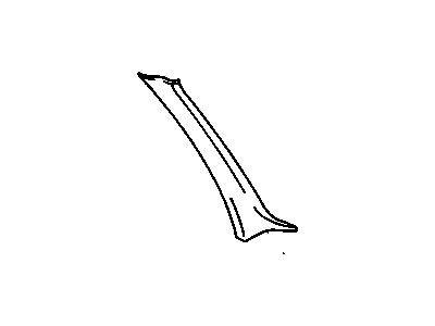 Buick 25625003 Windshield Pillar Trim