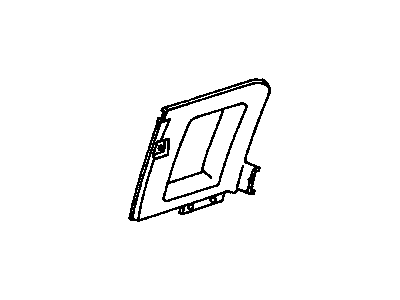 GMC 15960447 Lock Pillar Trim