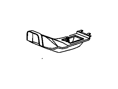 GM 25605387 Air Duct 25605387 GM Air Duct Illustration 1 of 1