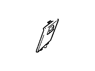 25554974 GM Fuse Box Cover Illustration 1 of 1