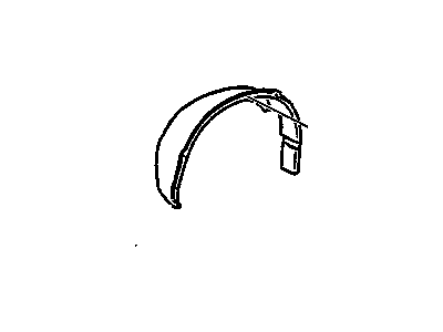 Cadillac 3546172 Outer Wheelhouse