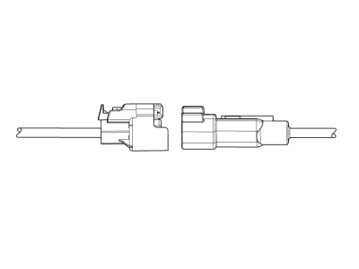 Chevy 84769286 CONNECTOR KIT,ENGINE WIRING HARNESS(TRANSFER CASE CONTROL MODULE)(BLACK W/BROWN INNER CONNECTOR)(38-WAY FEMALE)(W/O LEADS)(SIDE ELECTRIC CODE: K69)